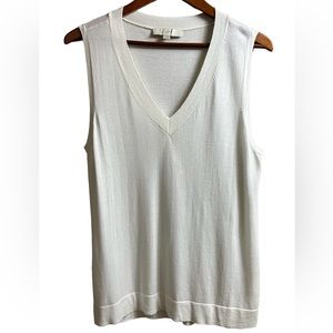 LOFT Sleeveless V-Neck Top Size X-Large